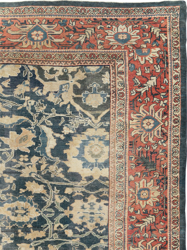 Antique Persian Mahal Carpet, No.28212 - Gss