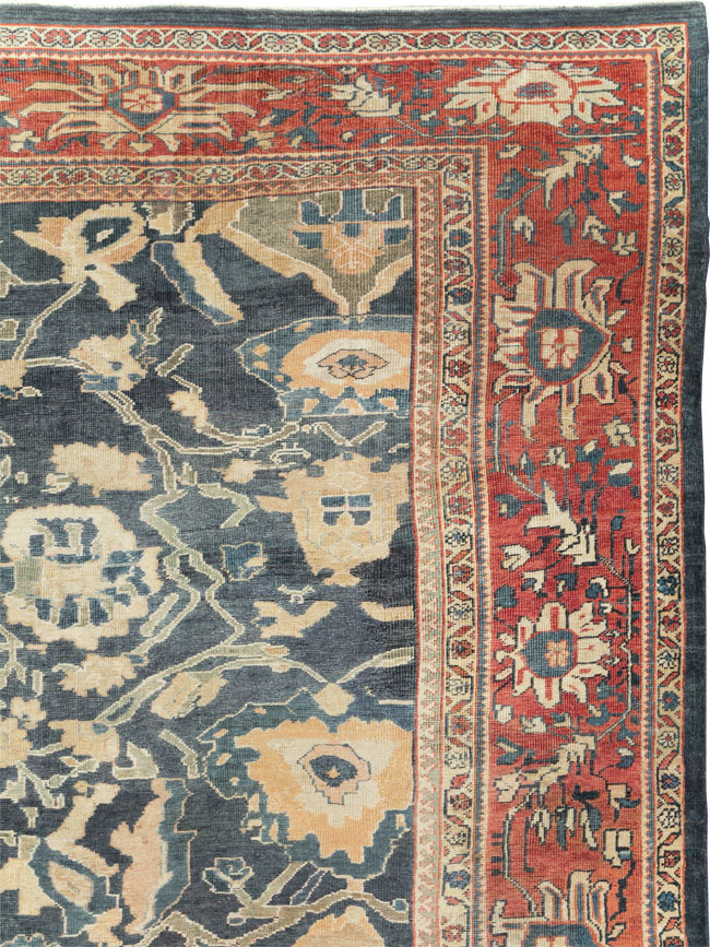 Antique Persian Mahal Carpet, No.28212 - Gss
