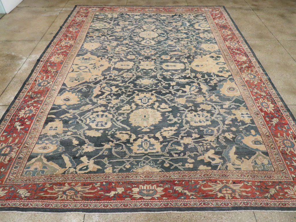 Antique Persian Mahal Carpet, No.28212 - Gss
