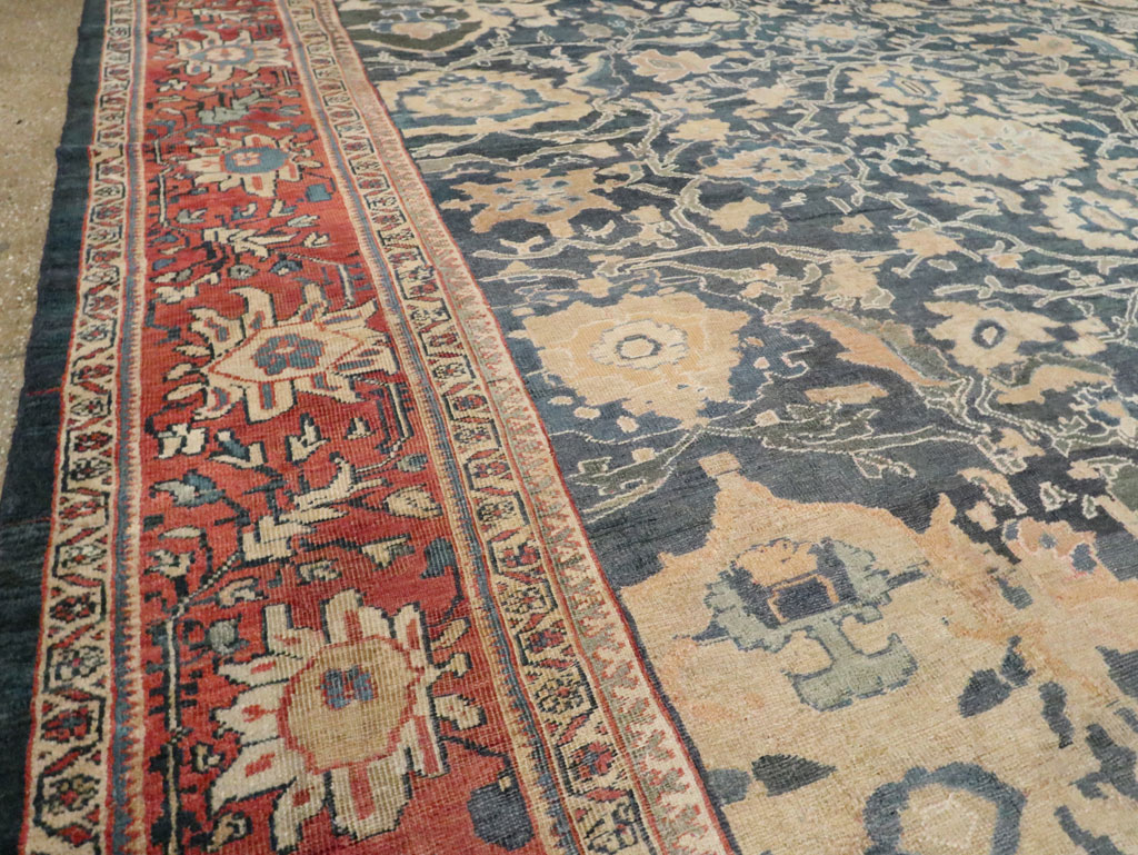 Antique Persian Mahal Carpet, No.28212 - Gss