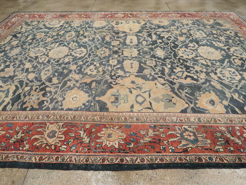 Antique Persian Mahal Carpet, No.28212 - Gss
