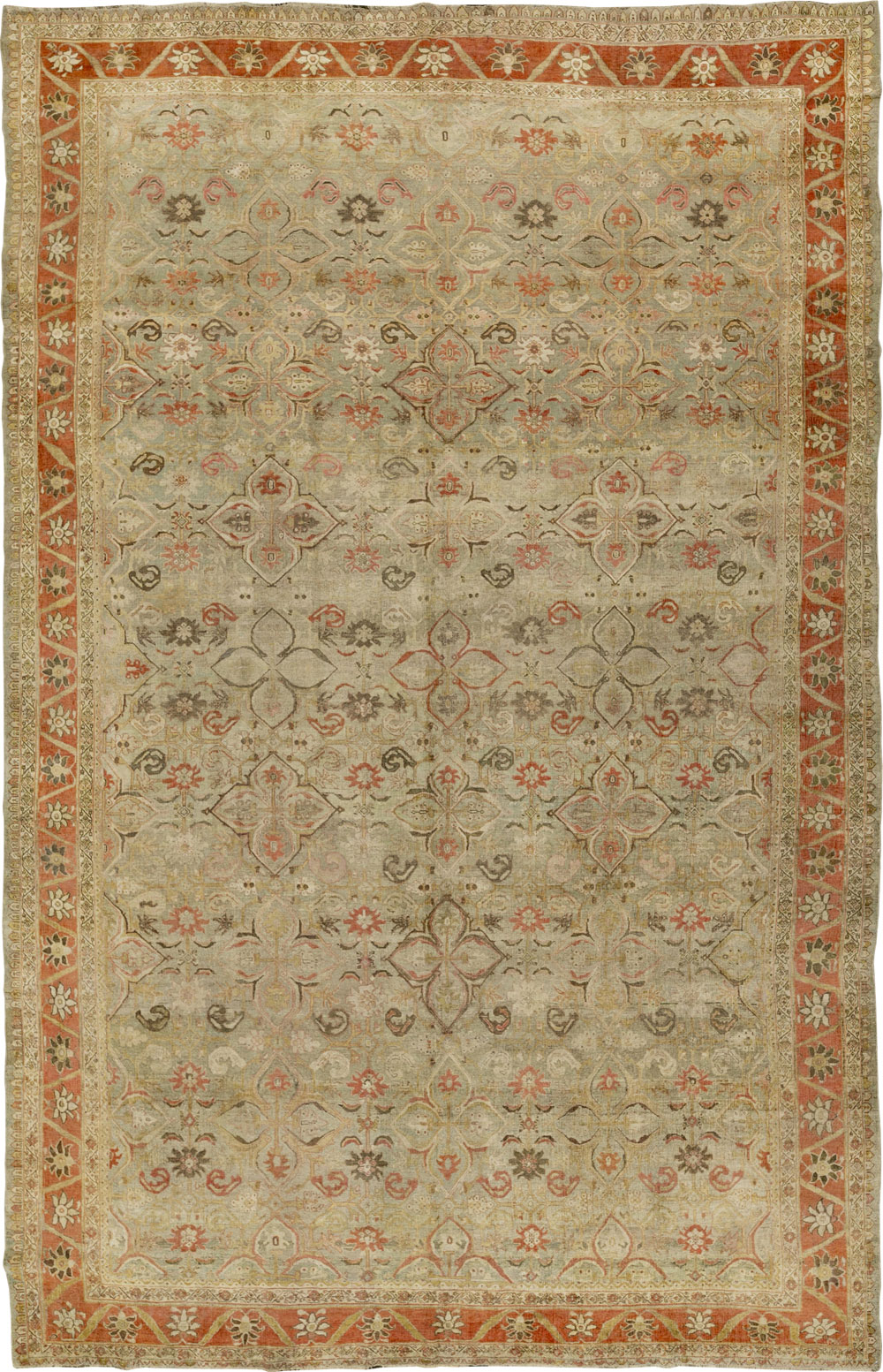 Antique Persian Bidjar Large Carpet, No.28213 - Gss