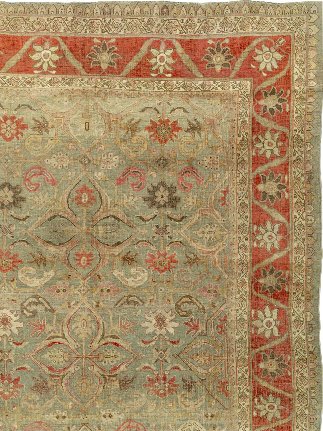 Antique Persian Bidjar Large Carpet, No.28213 - Gss