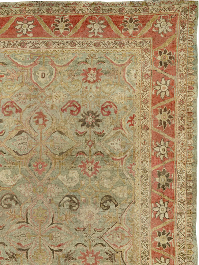 Antique Persian Bidjar Large Carpet, No.28213 - Gss