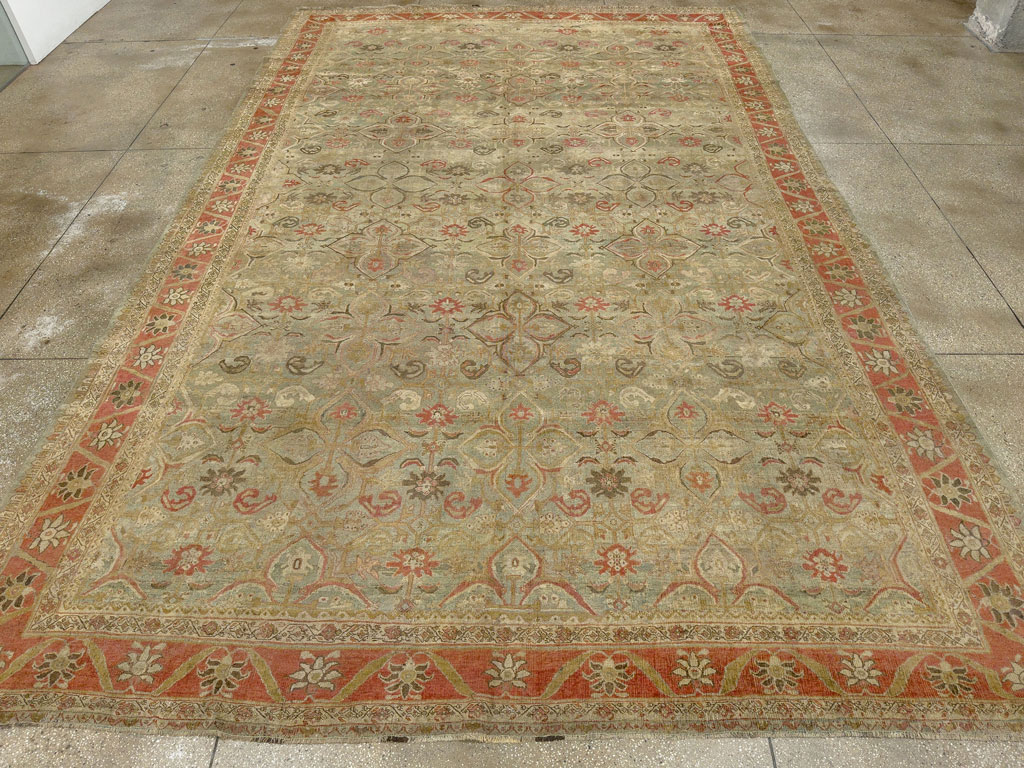 Antique Persian Bidjar Large Carpet, No.28213 - Gss
