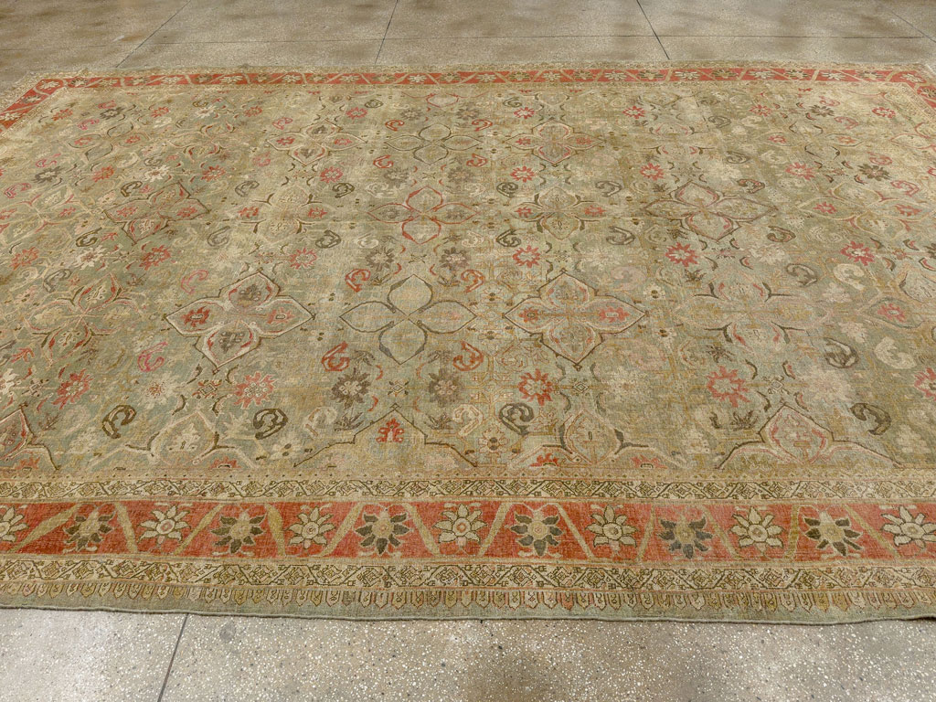 Antique Persian Bidjar Large Carpet, No.28213 - Gss