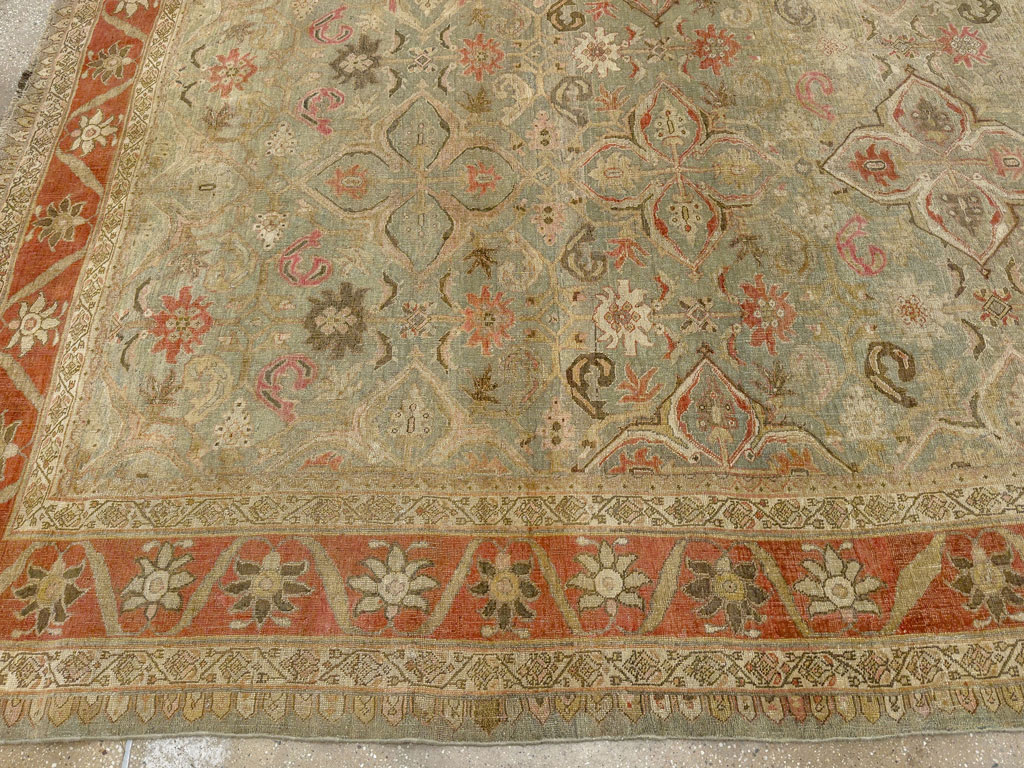 Antique Persian Bidjar Large Carpet, No.28213 - Gss
