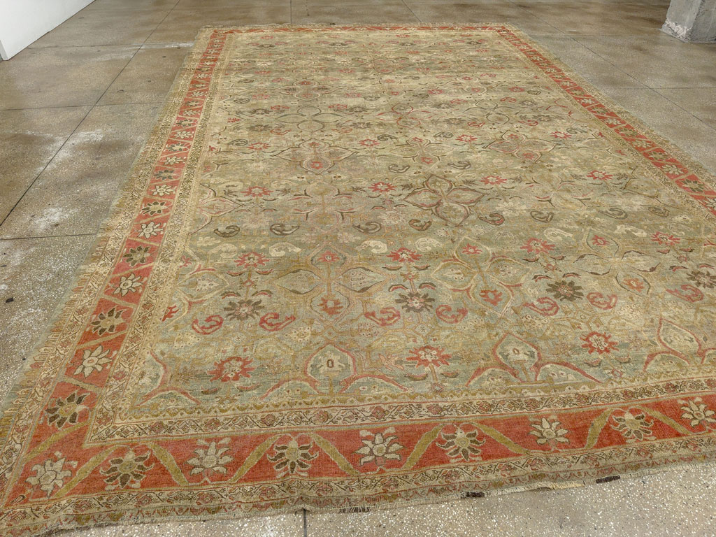 Antique Persian Bidjar Large Carpet, No.28213 - Gss