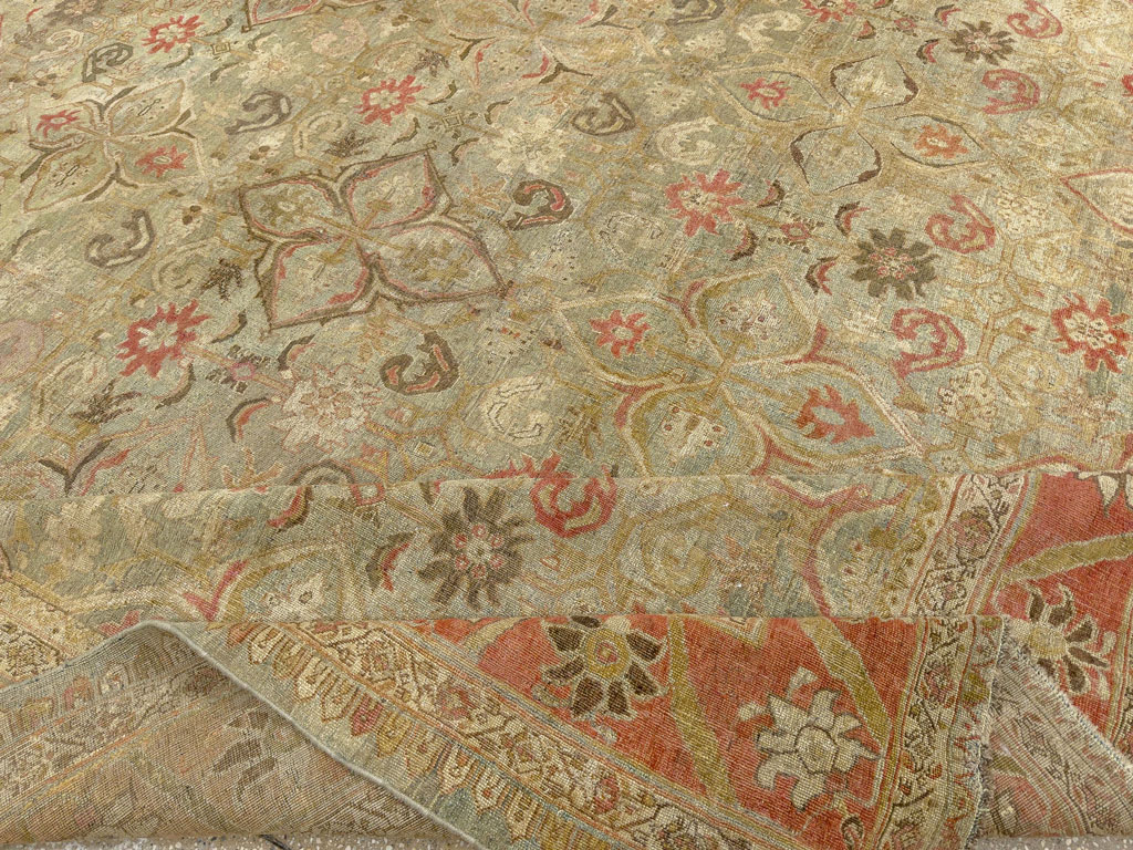 Antique Persian Bidjar Large Carpet, No.28213 - Gss