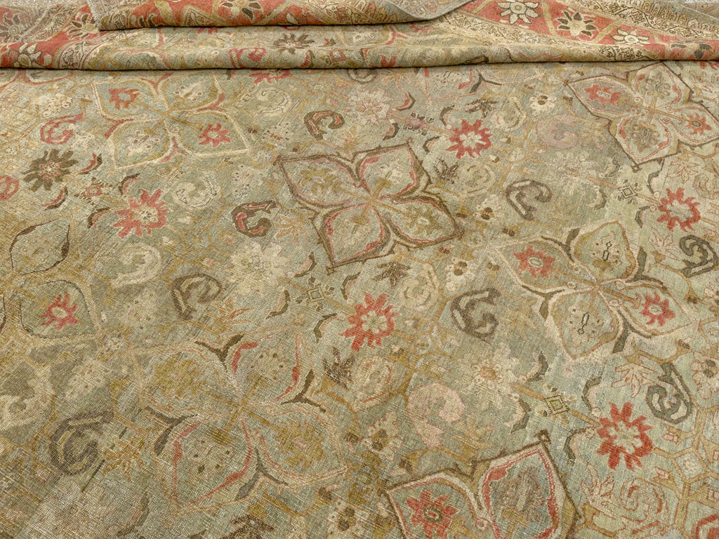 Antique Persian Bidjar Large Carpet, No.28213 - Gss