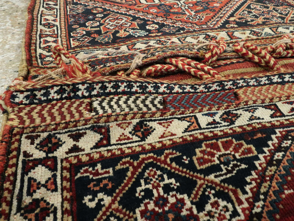 Antique Persian Bag Face, No.28219 - Gss