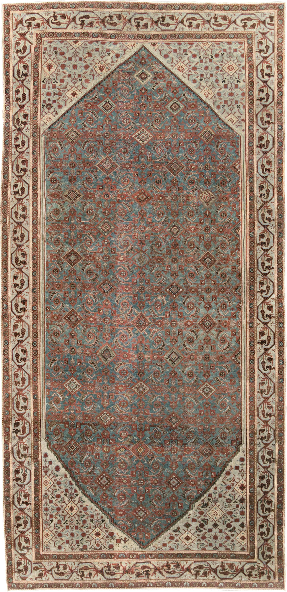 Antique Persian Malayer Gallery Carpet, No.28227 - Gss