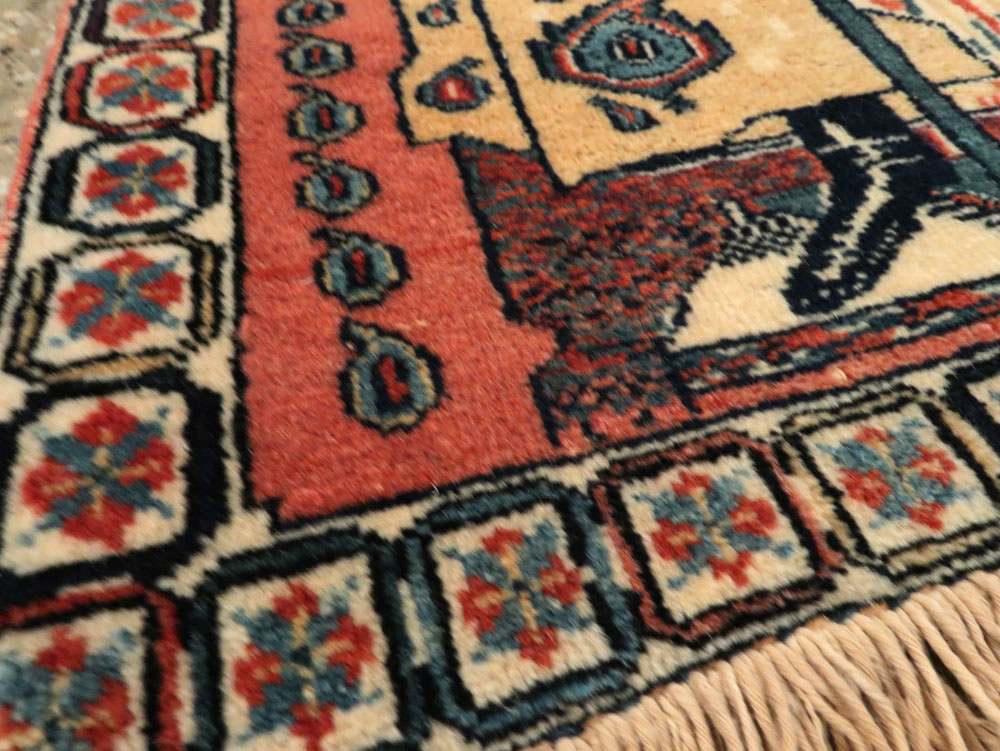 Persian Pictorial Shiraz Rug, No.28241 - Gss
