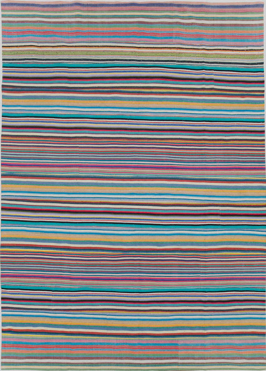 Modern Turkish Flatweave Kilim , No.28254 - Gss