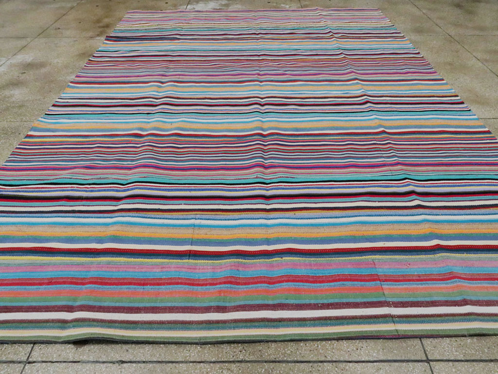 Modern Turkish Flatweave Kilim , No.28254 - Gss