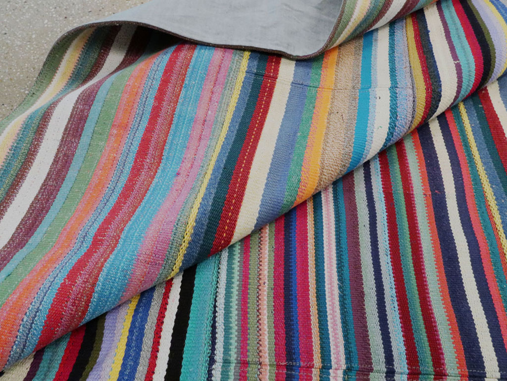 Modern Turkish Flatweave, No.28254 - Gss