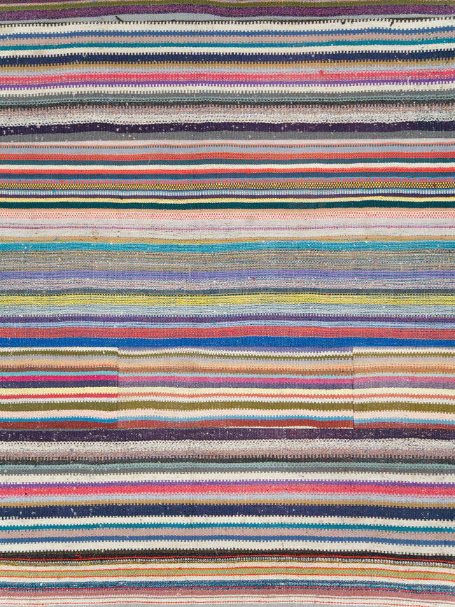 Modern Turkish Flatweave Room Size Carpet, No.28255 - Gss