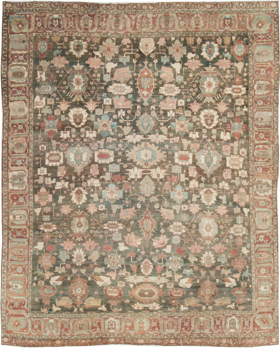 Antique Persian Bakhitari Carpet, No.28259 - Gss
