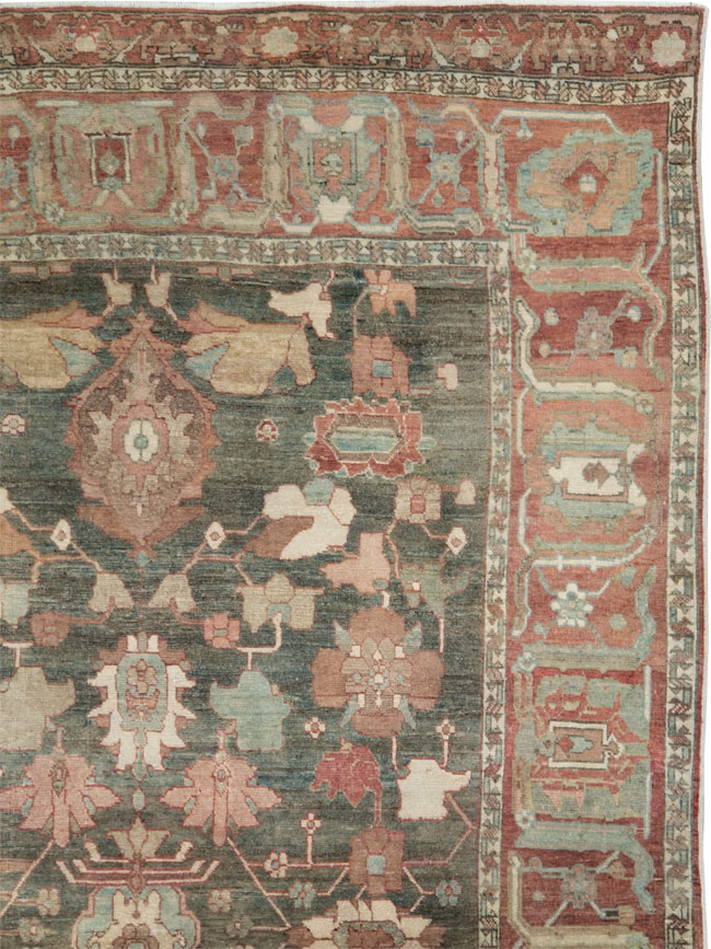 Antique Persian Bakhitari Carpet, No.28259 - Gss