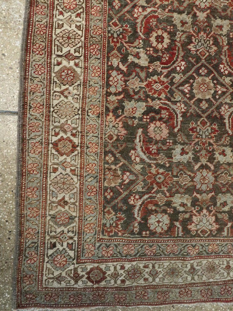 Antique Persian Bidjar Runner, No.28261 - Gss