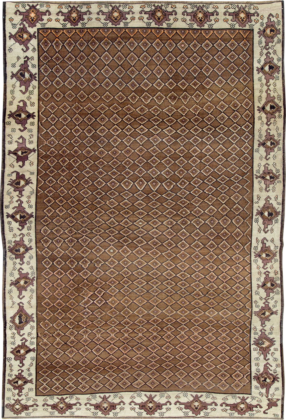 Vintage Anatolian Room Size Carpet, No.28267 - Gss
