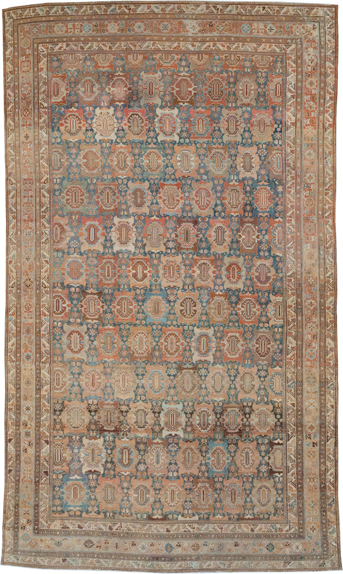 Antique Persian Malayer Oversize Carpet, No.28270 - Gss