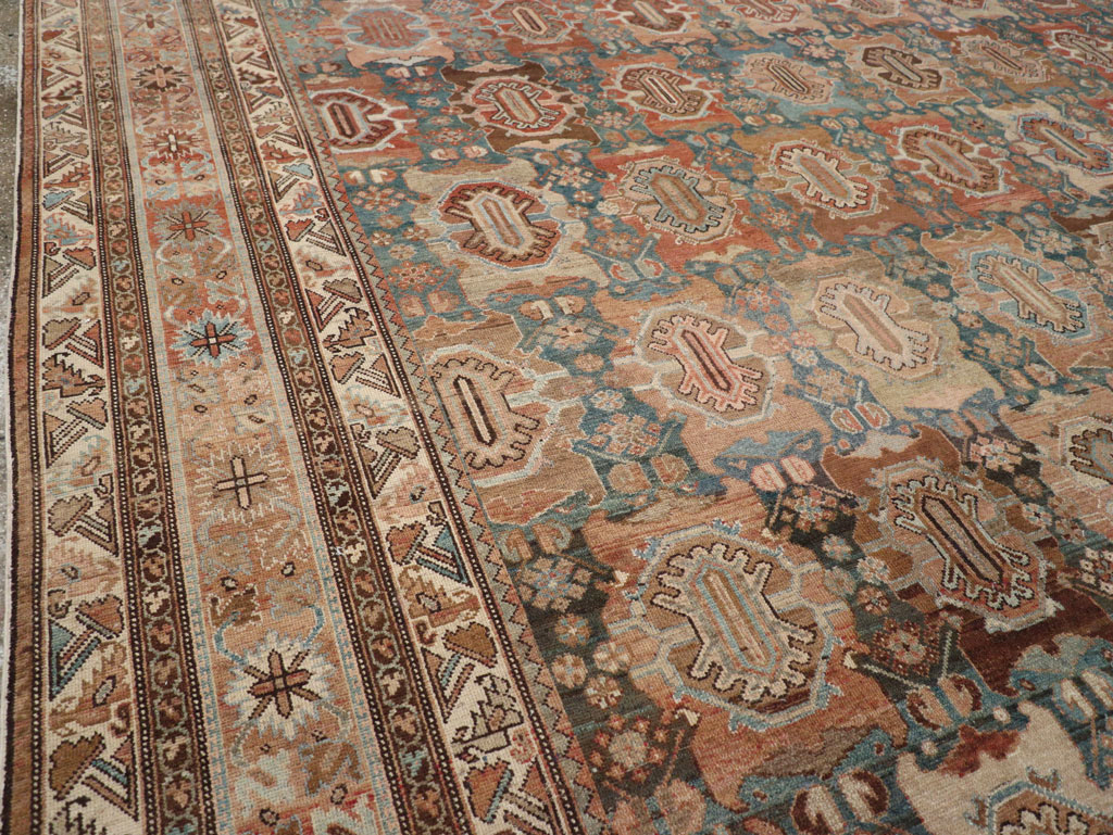 Antique Persian Malayer Oversize Carpet, No.28270 - Gss