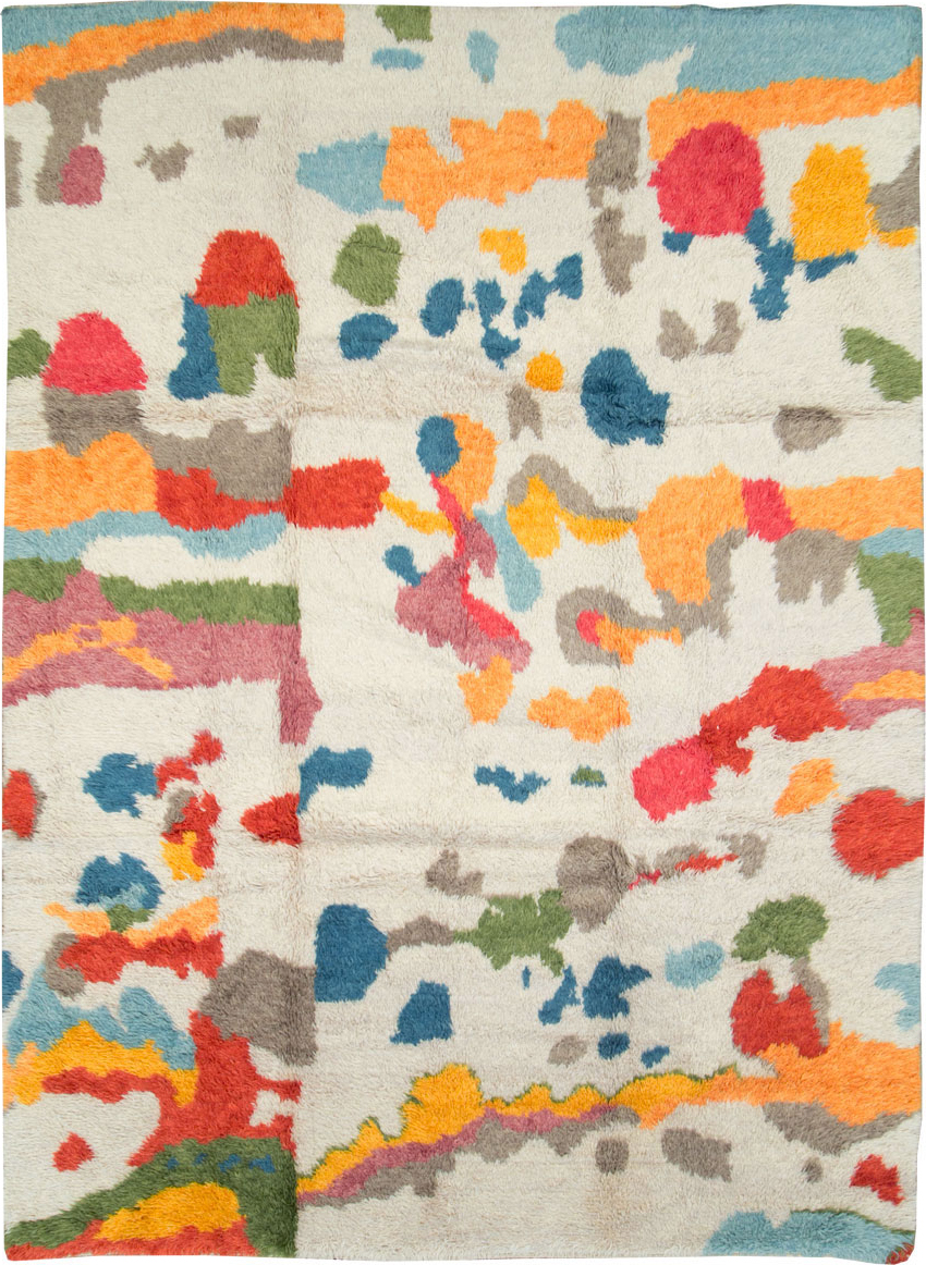 Contemporary Turkish Tulu Room Size Carpet, No.28273 - Gss