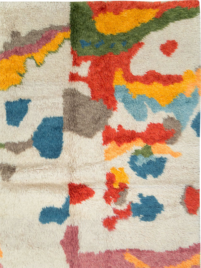 Contemporary Turkish Tulu Room Size Carpet, No.28273 - Gss