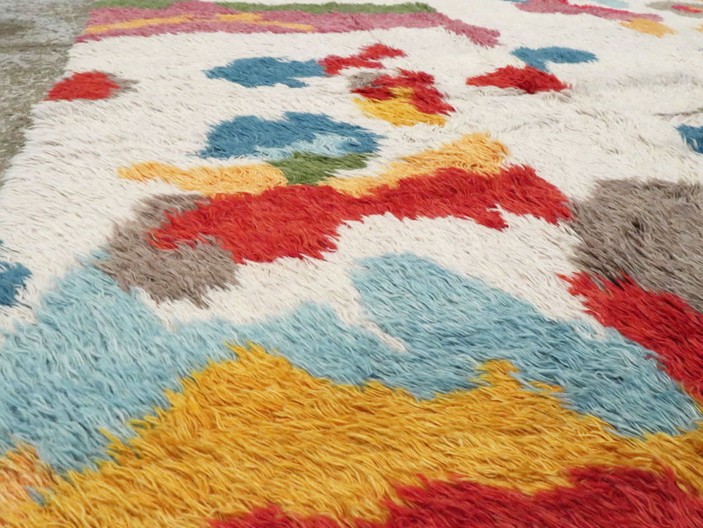 Contemporary Turkish Tulu Room Size Carpet, No.28273 - Gss