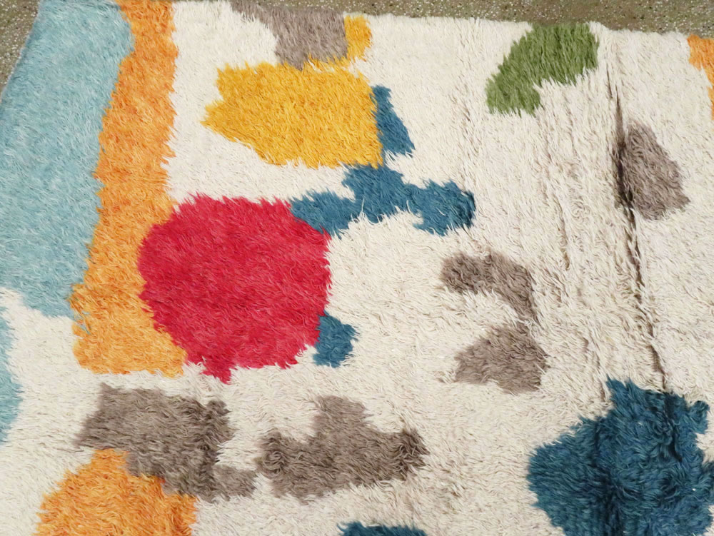 Contemporary Turkish Tulu Room Size Carpet, No.28273 - Gss