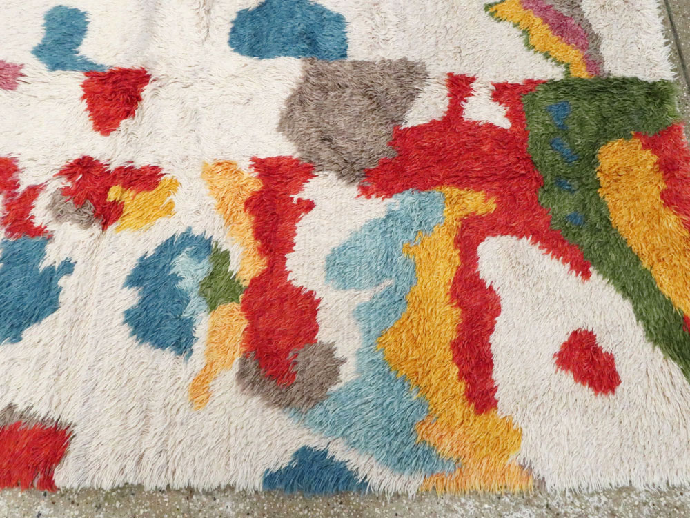 Contemporary Turkish Tulu Room Size Carpet, No.28273 - Gss