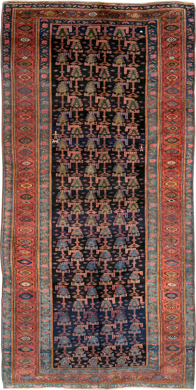 Antique Kurd Bidjar Gallery Carpet, No.28279 - Gss