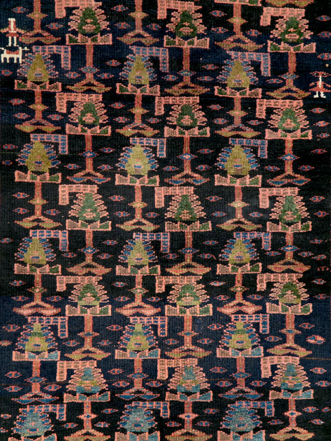 Antique Kurd Bidjar Gallery Carpet, No.28279 - Gss