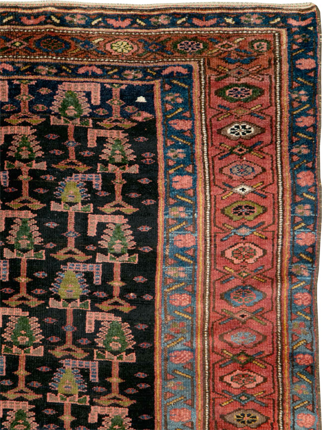 Antique Kurd Bidjar Gallery Carpet, No.28279 - Gss