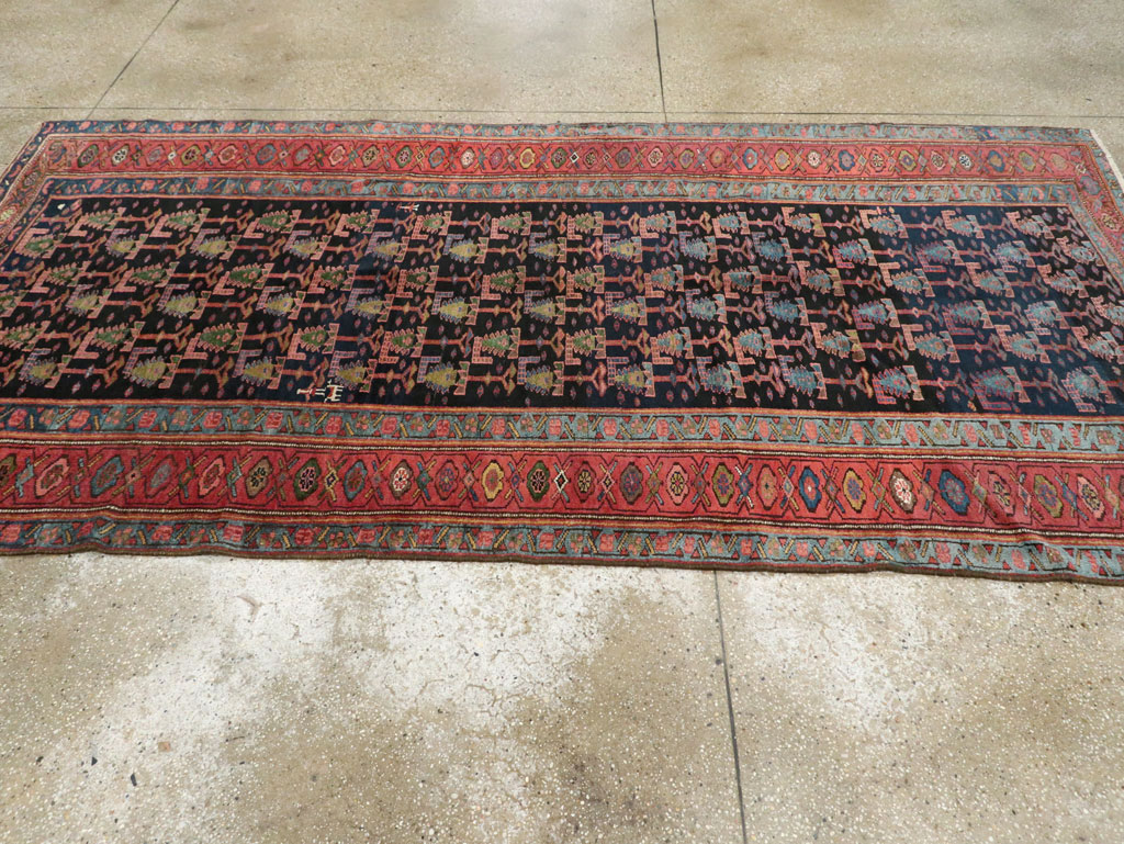 Antique Kurd Bidjar Gallery Carpet, No.28279 - Gss