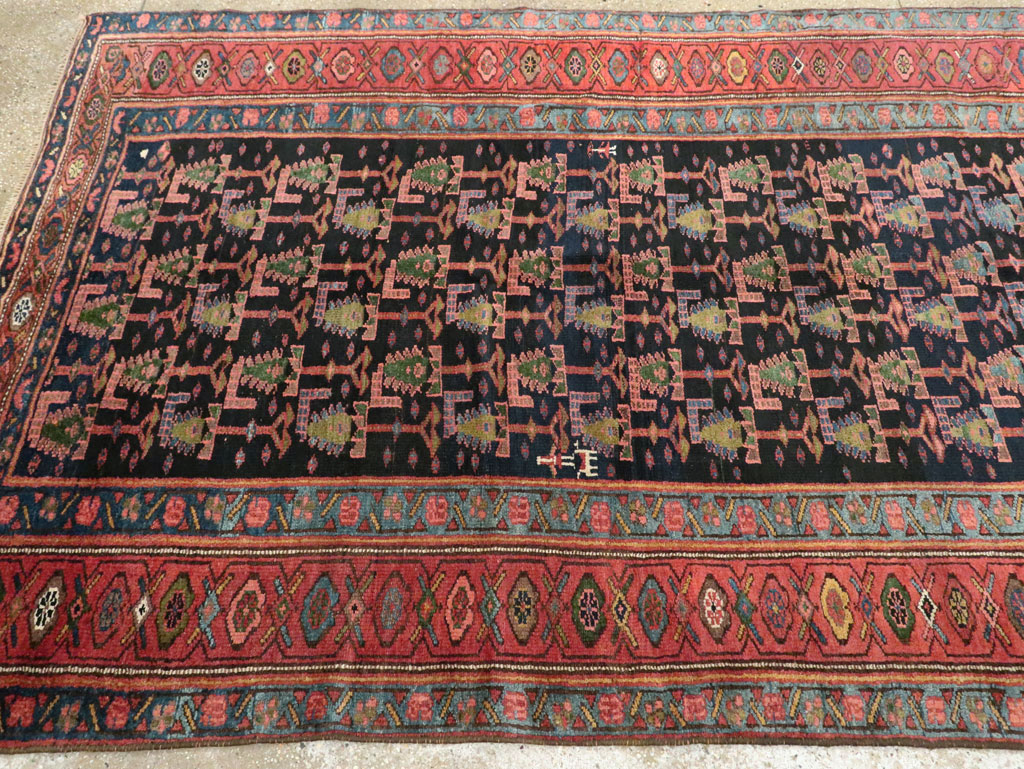 Antique Kurd Bidjar Gallery Carpet, No.28279 - Gss