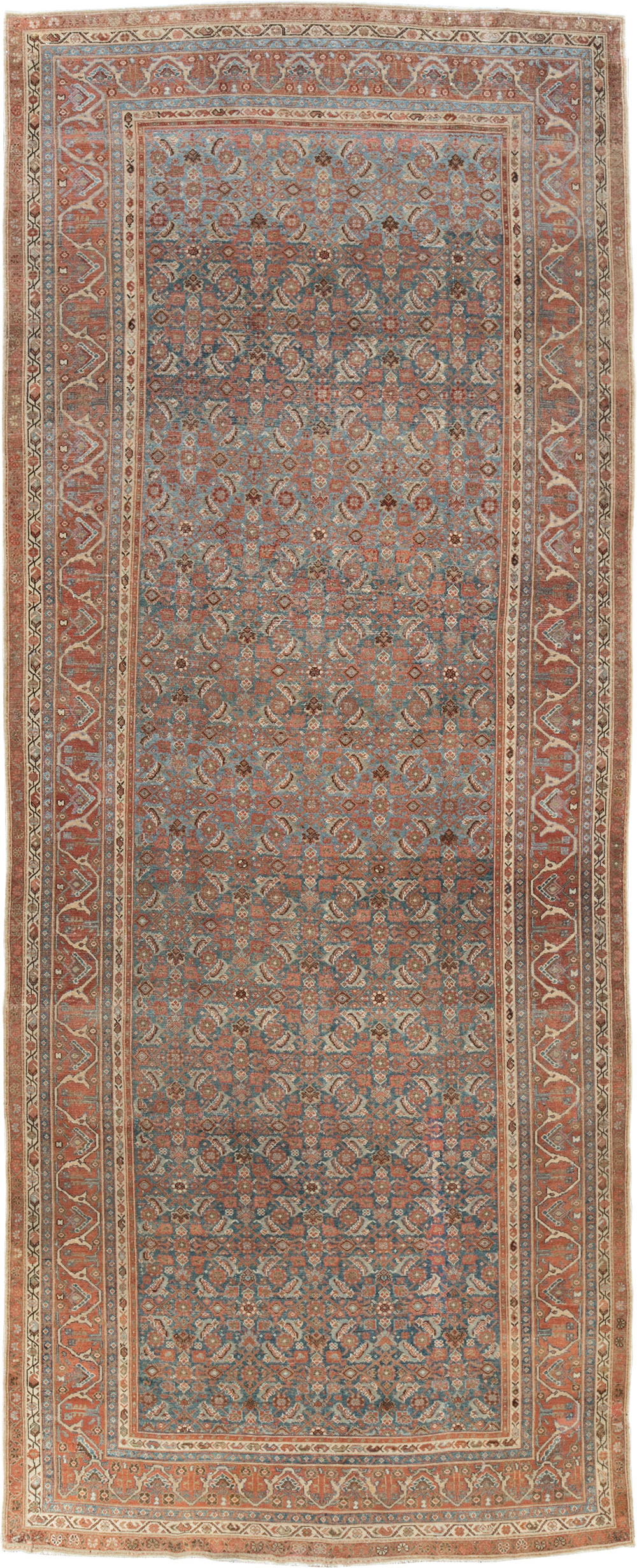 Antique Persian Malayer Long Gallery Carpet, No.28280 - Gss