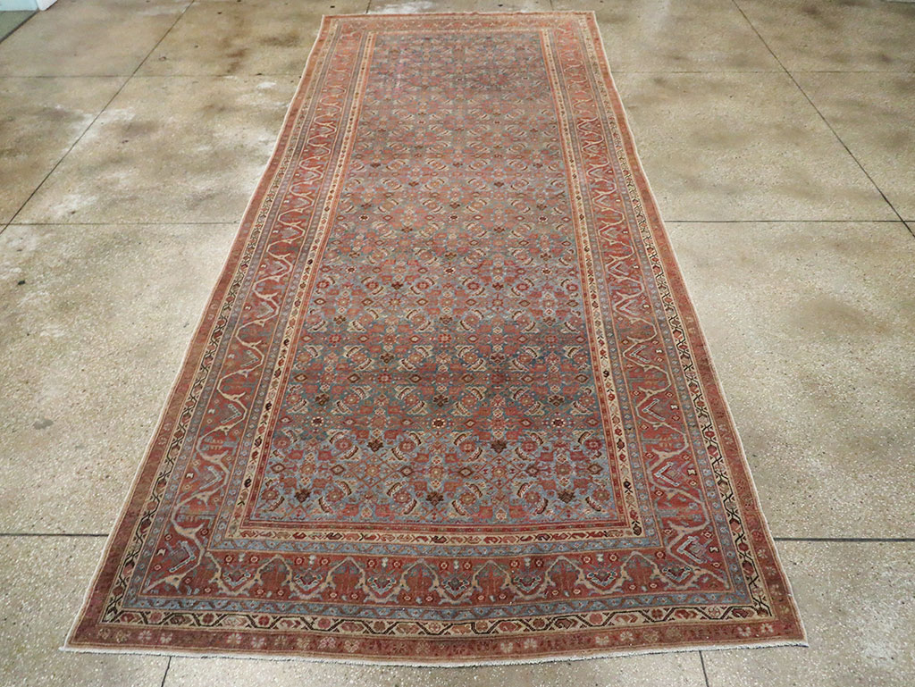 Antique Persian Malayer Long Gallery Carpet, No.28280 - Gss