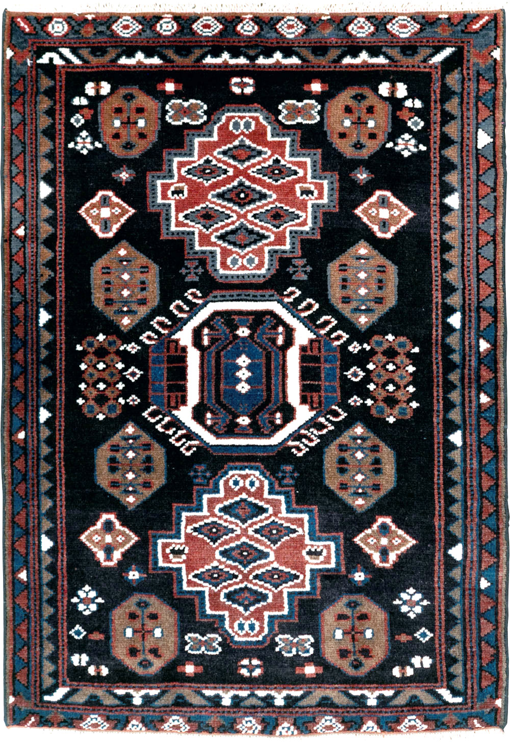 Vintage Persian Malayer Rug, No.28285 - Gss