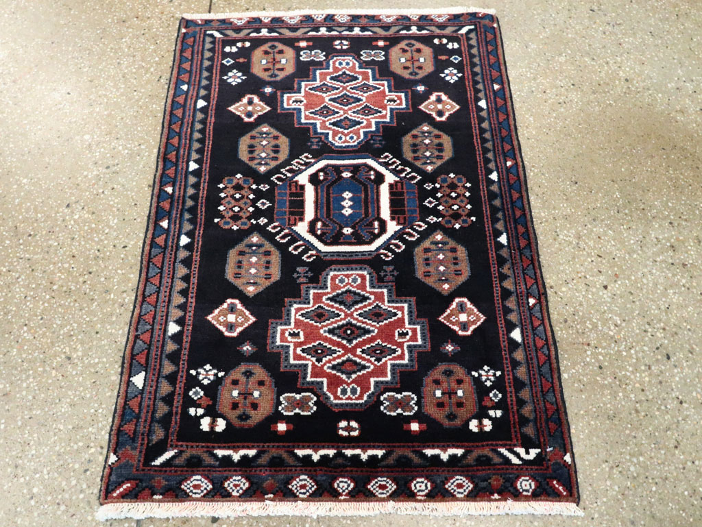 Vintage Persian Malayer Rug, No.28285 - Gss