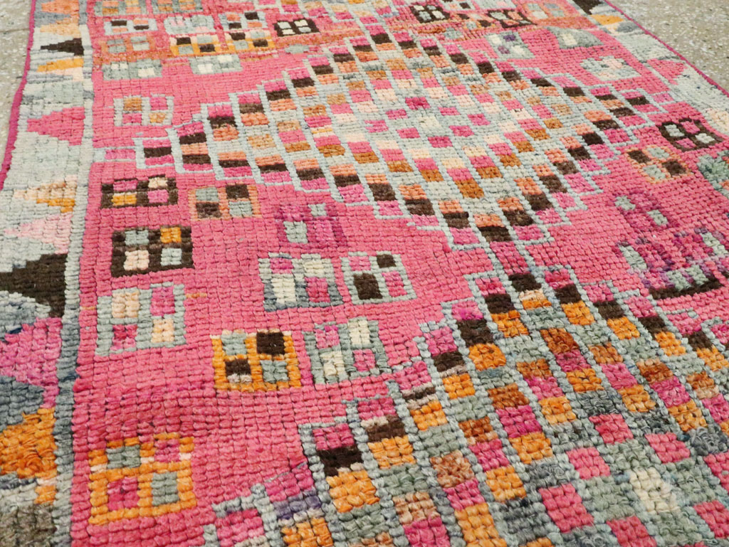 Vintage Turkish Anatolian Runner, No.28289 - Gss