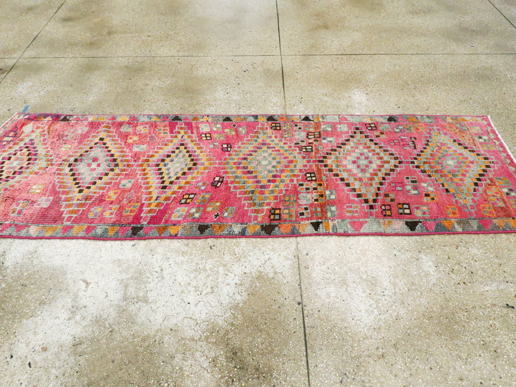 Vintage Turkish Anatolian Runner, No.28289 - Gss