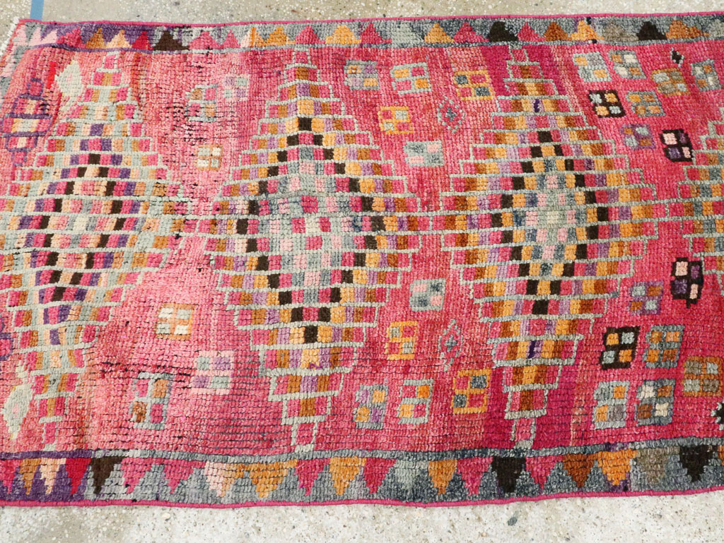 Vintage Turkish Anatolian Runner, No.28289 - Gss