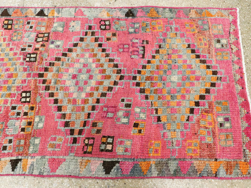 Vintage Turkish Anatolian Runner, No.28289 - Gss