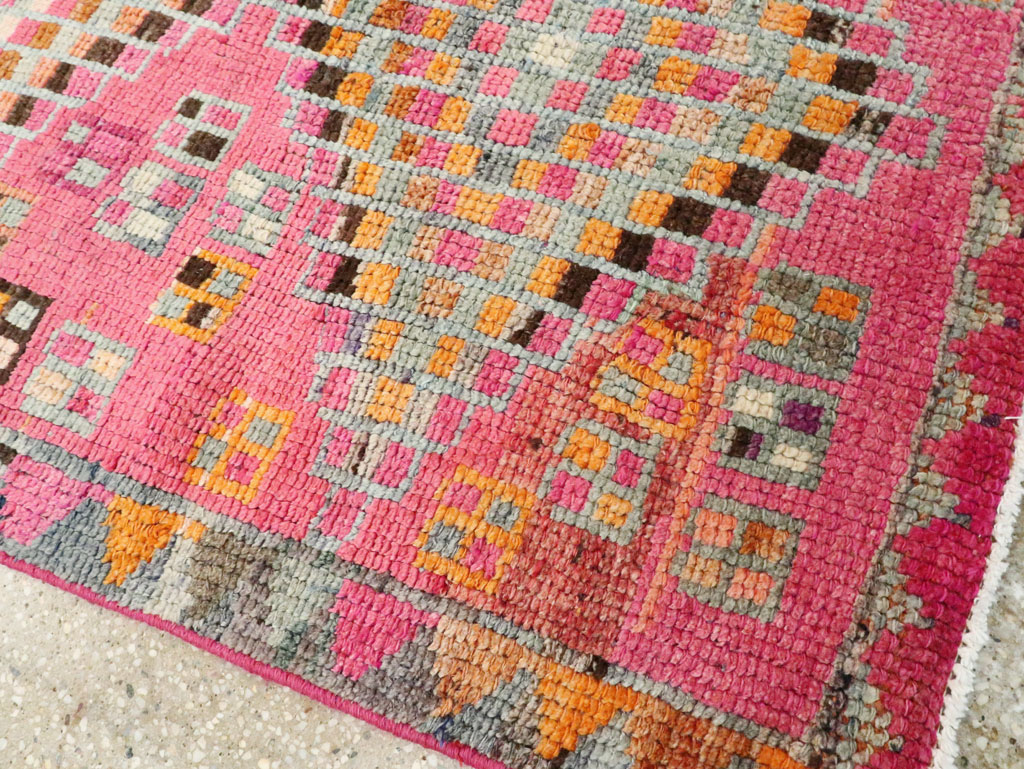 Vintage Turkish Anatolian Runner, No.28289 - Gss