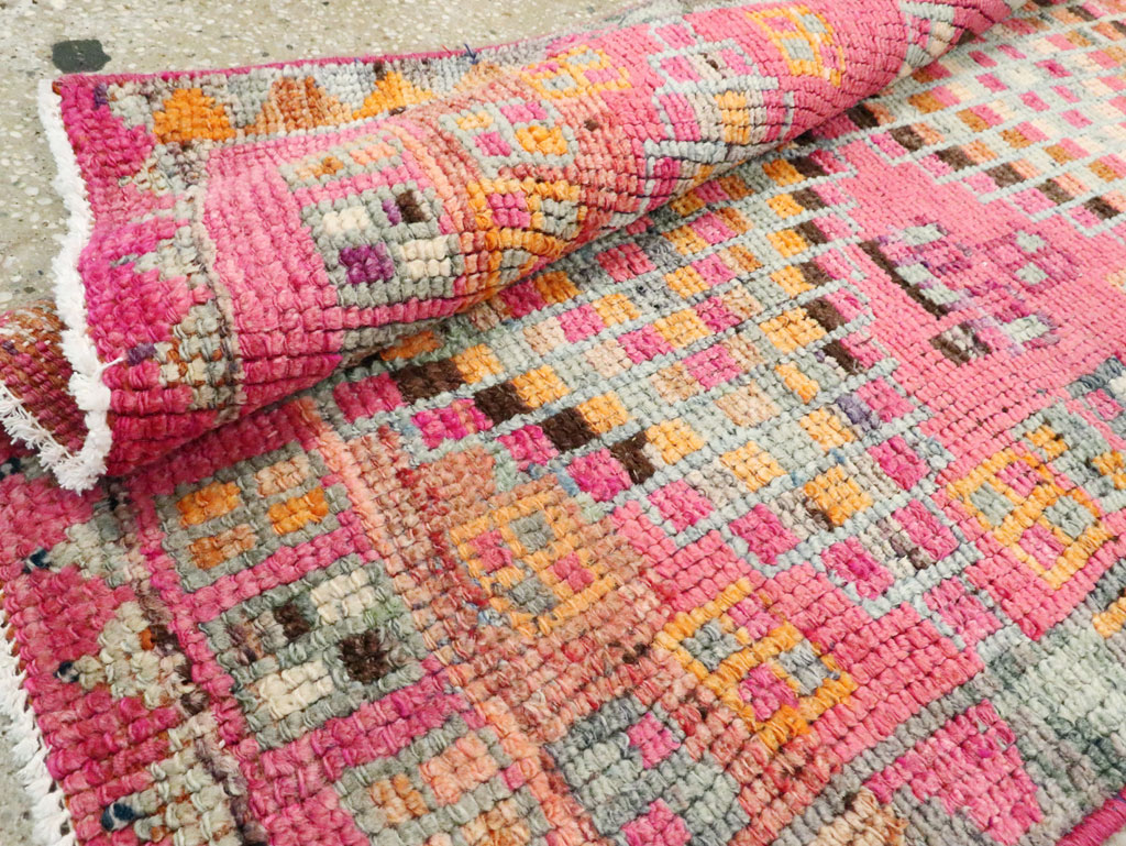 Vintage Turkish Anatolian Runner, No.28289 - Gss