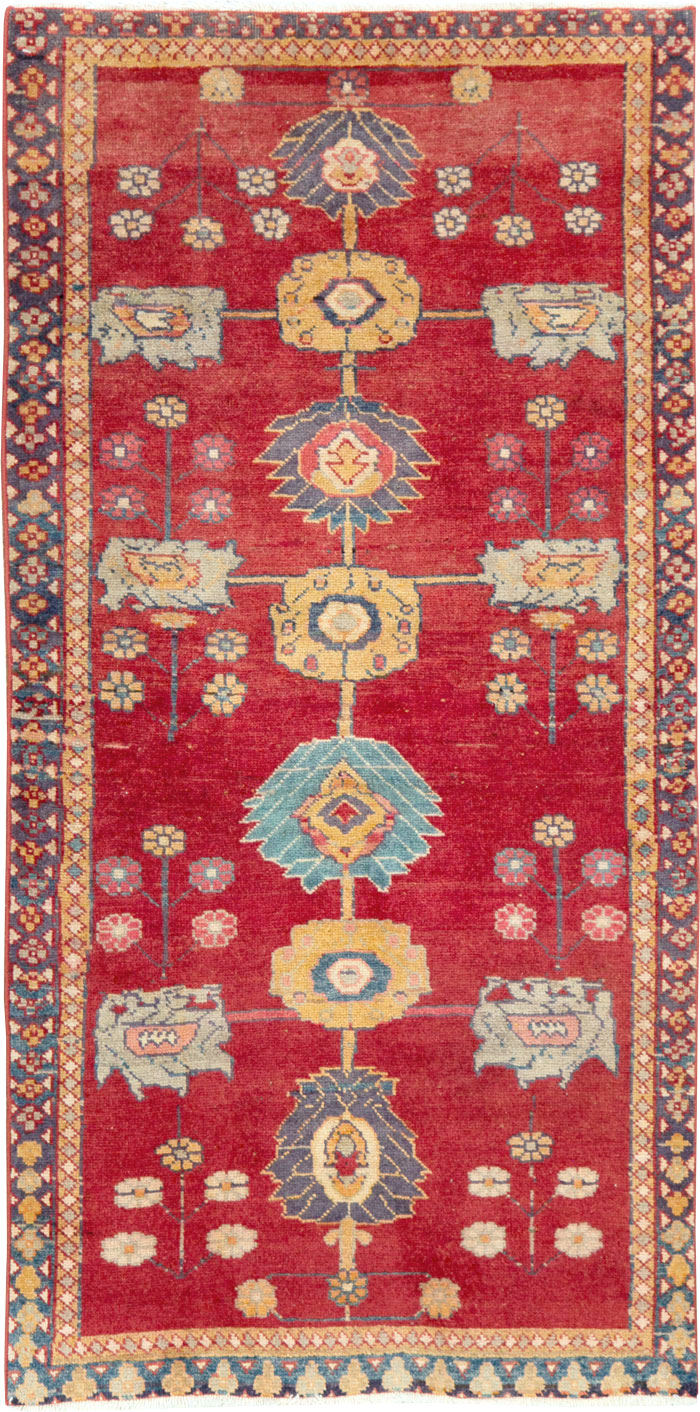 Vintage Persian Mahal Rug, No.28290 - Gss