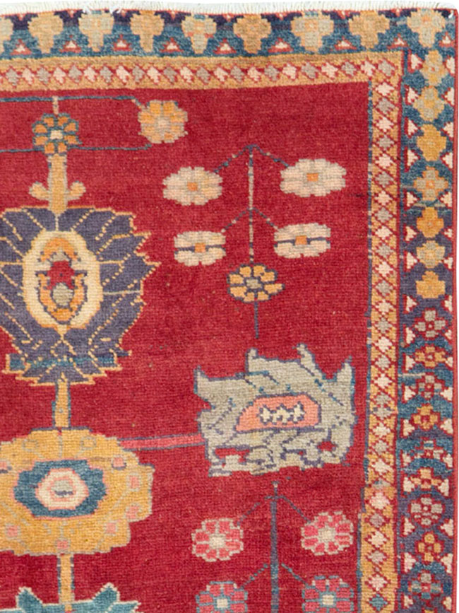 Vintage Persian Mahal Rug, No.28290 - Gss