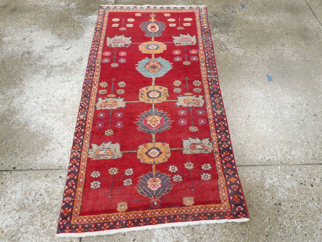 Vintage Persian Mahal Rug, No.28290 - Gss